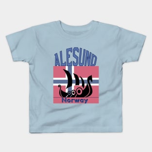 Alesund, Norway T-shirt, mug, phone case, sticker Kids T-Shirt